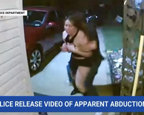 Kansas woman being abducted